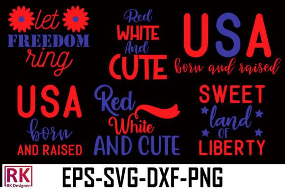 4th July Quote Design, Svg Bundle for Graphics & Crafts