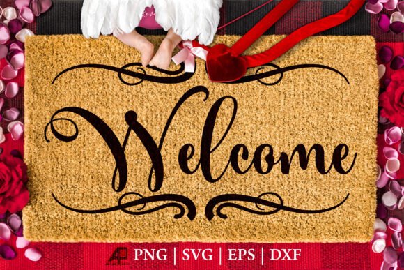 Doormat Quote Welcome SVG PNG Design Review