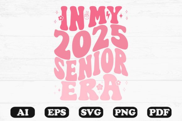 In My 2025 Senior Era Retro Wavy Svg Graphics & Crafts Review