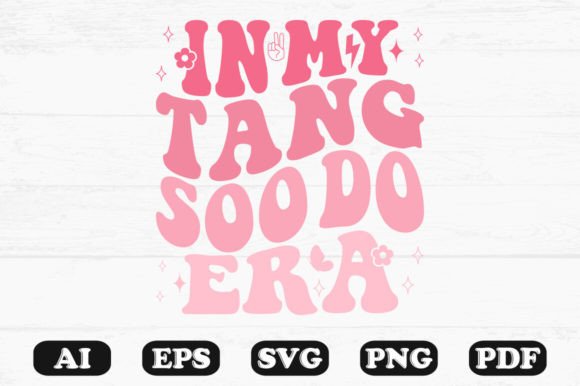 In My Tang Soo Do Era Retro Wavy Svg Graphics for Crafts
