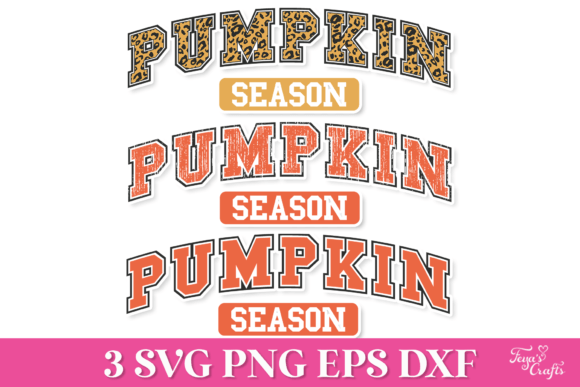 Pumpkin Season SVG Quote for Crafts and Graphics