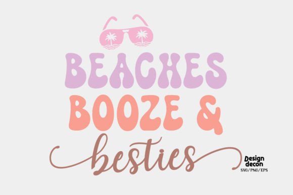 Summer Beach Quote Retro SVG Design for Crafts and Graphics